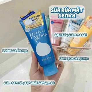 Full bộ sữa rửa mặt Senka Perfect Whip