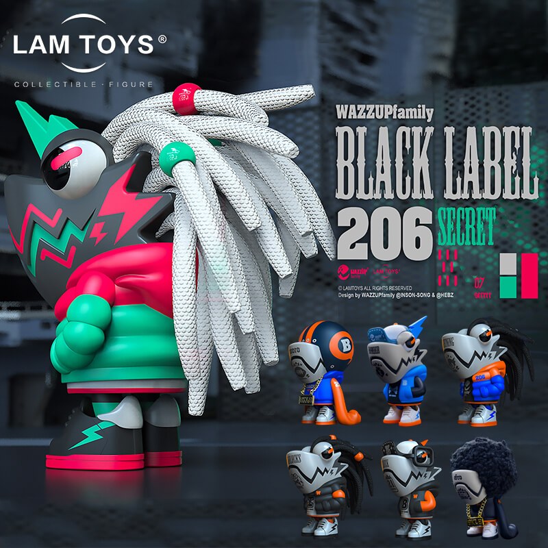 Mô hình Blind Box Chameleon Generation Black Label 6th  - Lamtoys