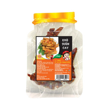 Khô Sườn Cay Chay Âu Lạc 50g