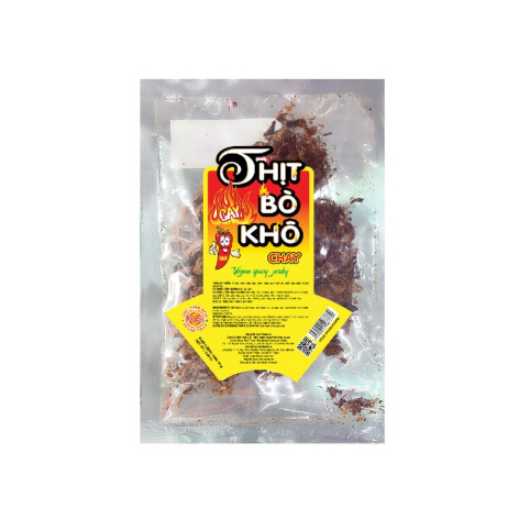 Khô Thịt Bò Khô Cay Chay Âu Lạc 70g
