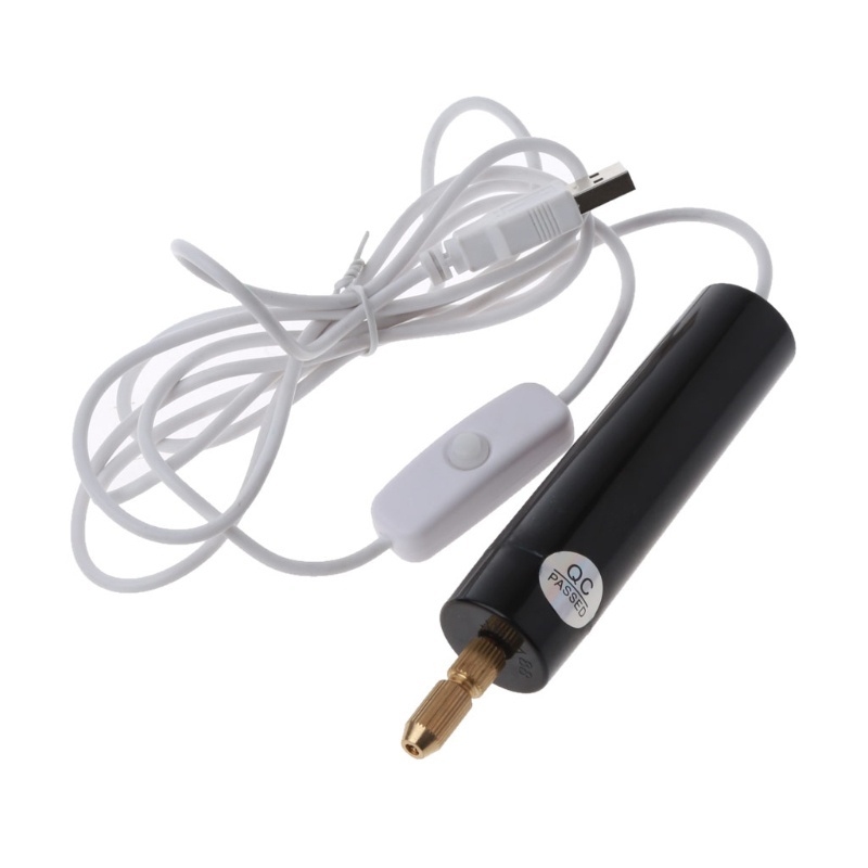 máy khoan cắt mini công USB nguồn 5v hay đầu kẹp mũi khoan 0,5 đến 3mm hay phụ kiện mài cắt đa năng 40SP
