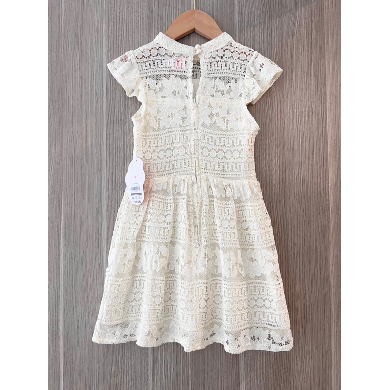 Đầm ren trắng cao cấp xuất xịn cho bé gái 12-50kg