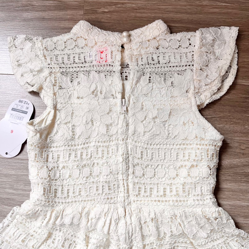 Đầm ren trắng cao cấp xuất xịn cho bé gái 12-50kg