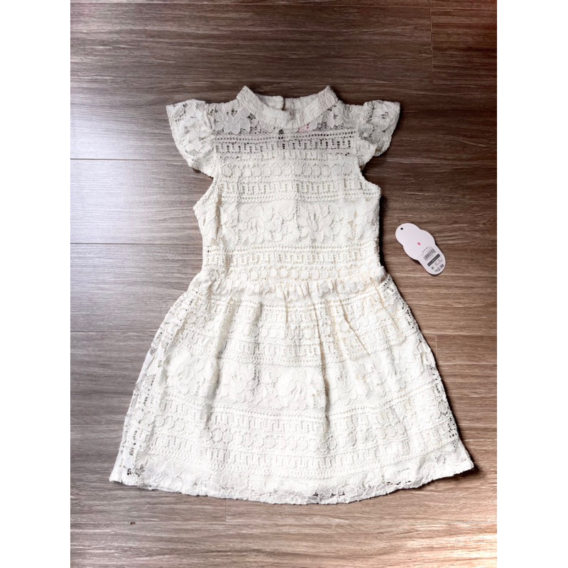 Đầm ren trắng cao cấp xuất xịn cho bé gái 12-50kg