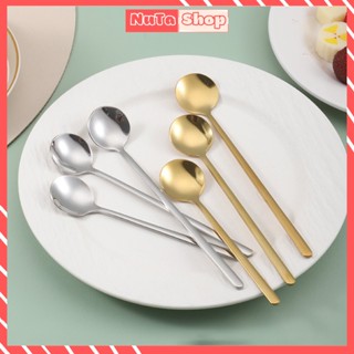 Thìa Pha Cà Phê Thép Không Gỉ INOX 401 Muỗng Trà Hoa Quả Ngũ Cốc Tổ Yến