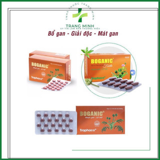 Giải độc gan Boganic Forte TRAPHACO - Thanh nhiệt, mát gan, bảo vệ tế bào gan, giúp hạ men gan, giảm mỡ máu