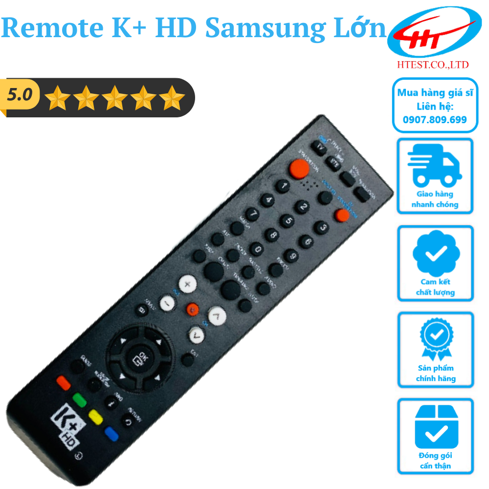 Điều khiển đầu thu K+ HD SAMSUNG - Hàng nhập khẩu