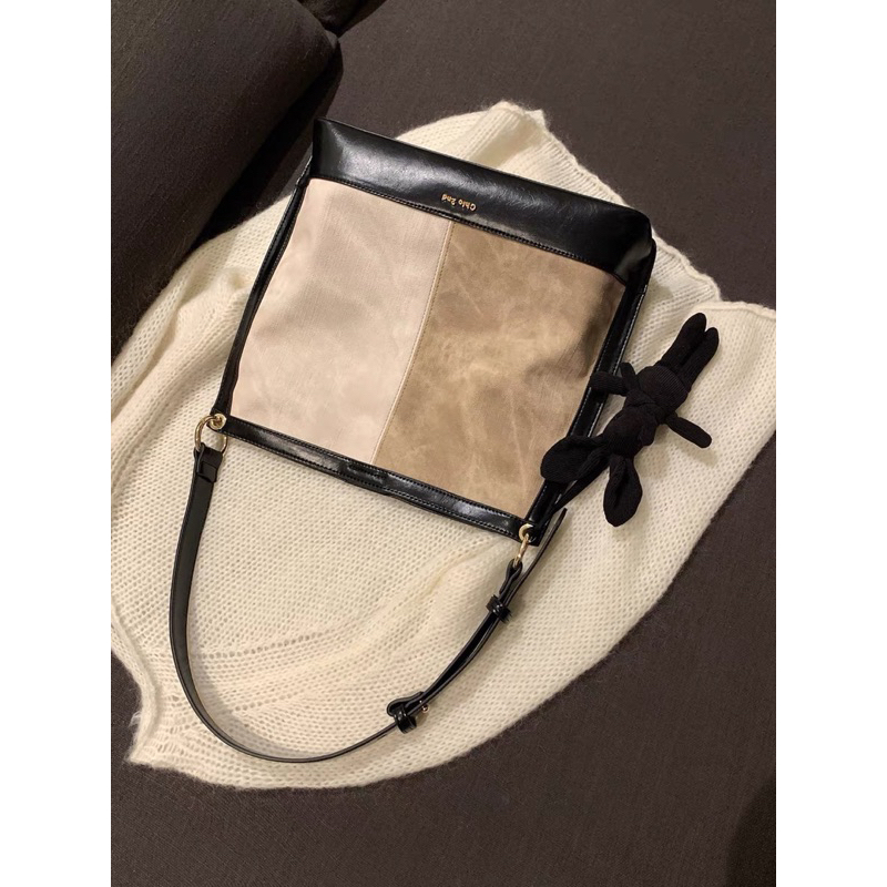 Túi tote 𝐂𝐡𝐢𝐨'𝟐𝐧𝐝 phong cách retro kèm charm