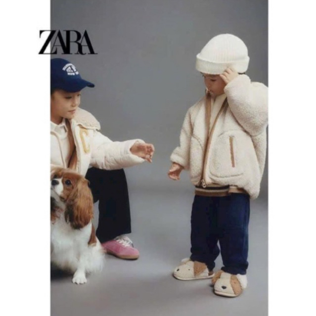 Áo khoác lông cừu zara xuất dư bé trai bé gái