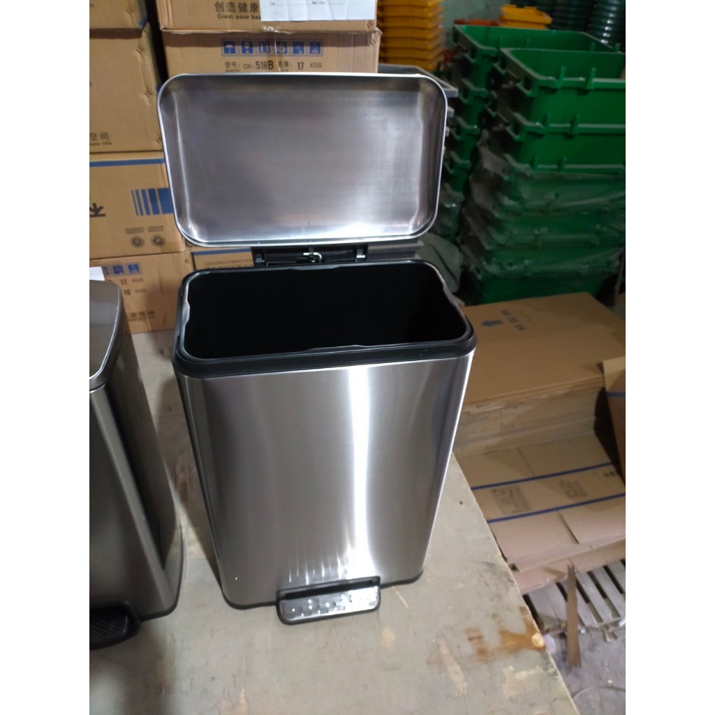 THÙNG RÁC INOX TRỢ LỰC  9L,12L,30L