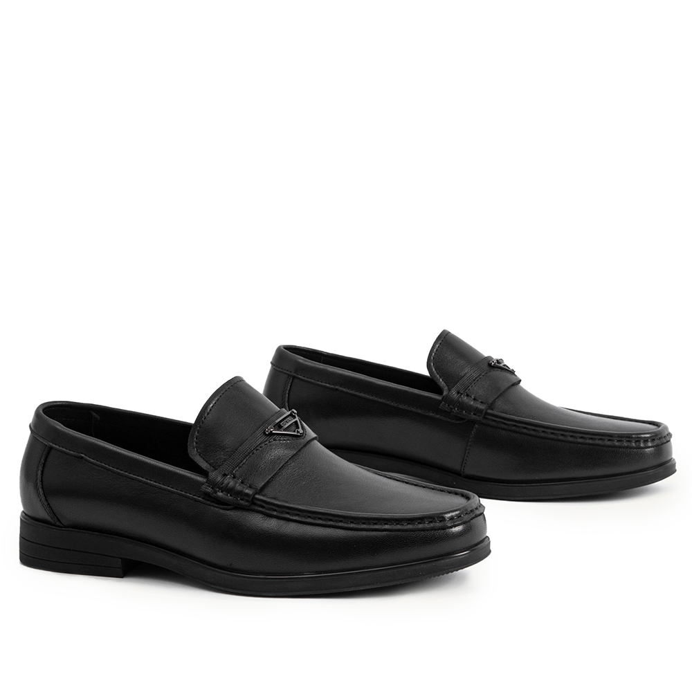 Giày lười nam MULGATI Loafer da bò cao cấp đai ngang - F268-5