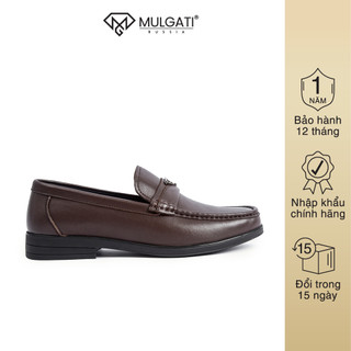 Giày lười nam mulgati loafer da bò cao cấp đai ngang - f268-5