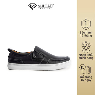 Giày da nam MULGATI Classic Driving da bò cao cấp mũi viền - 1653-2
