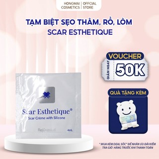 Kem Sample Scar Esthetique 4ml ngăn ngừa và xóa sẹo thâm, sẹo rỗ, sẹo lõm