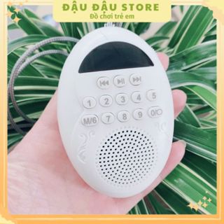  Loa Giọt Nước Đeo Cổ Kèm Thẻ Nhớ 8gb Chép File Đầy Đủ Kèm Danh Sách Bài Hát Giúp Bé Học Tiếng Anh 