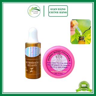 Combo Serum Nấm Móng và Kem Dưỡng Móng Collagen Cải Thiện Móng Tay Chân