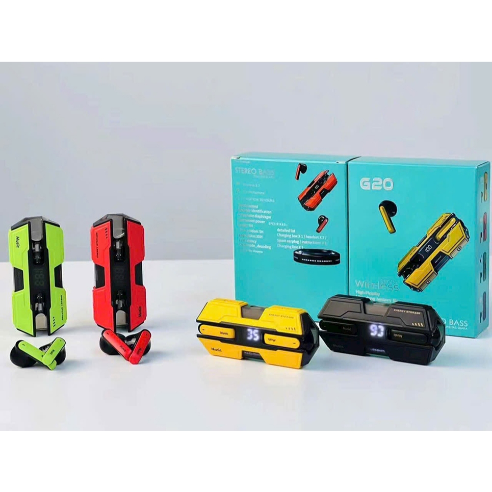 Tai Nghe Bluetooth Sprot Wireless G20 Stereo Bass Thiết Kế Cao Cấp - Nhiều Màu Sắc