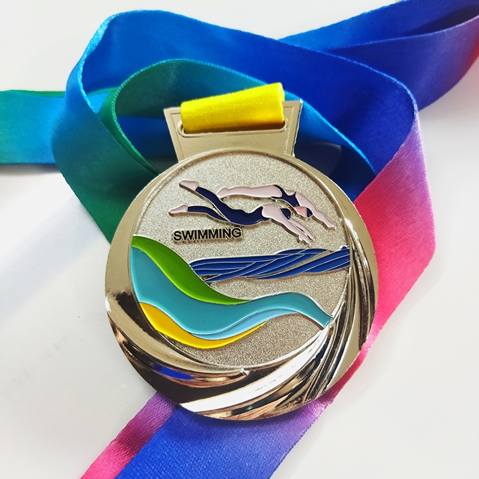 Huy chương bơi lội cao cấp 2023 ⚡ Quà lưu niệm thể thao vinh danh vđv bơi lội