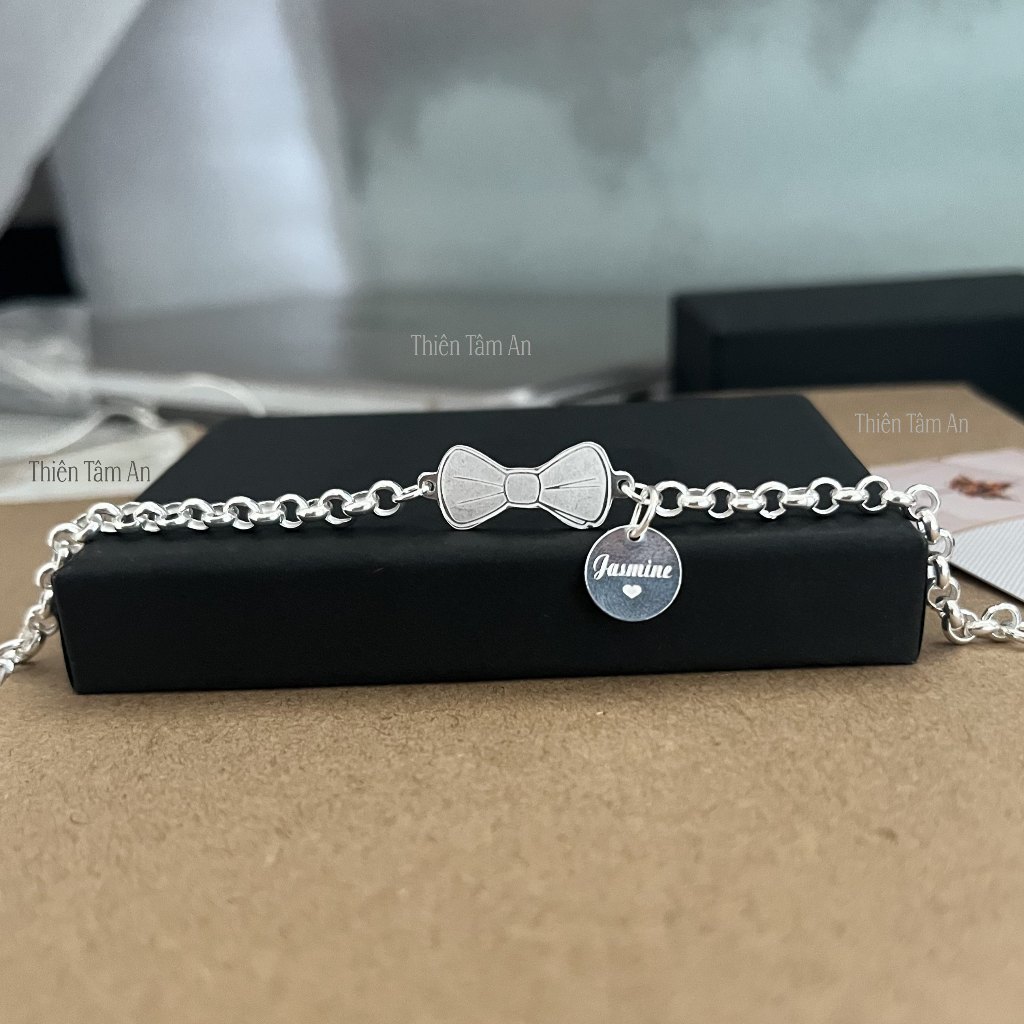 Charm 12 con giáp - charm chuông - Charm cỏ 4 lá - Charm tròn chất liệu Bạc 925 TTA Jewelry