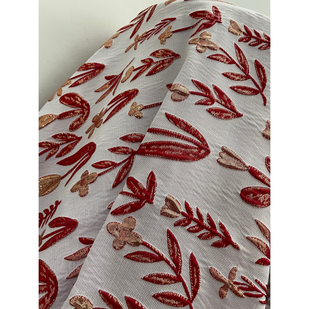 Vải Tafta nhũ kim tuyến