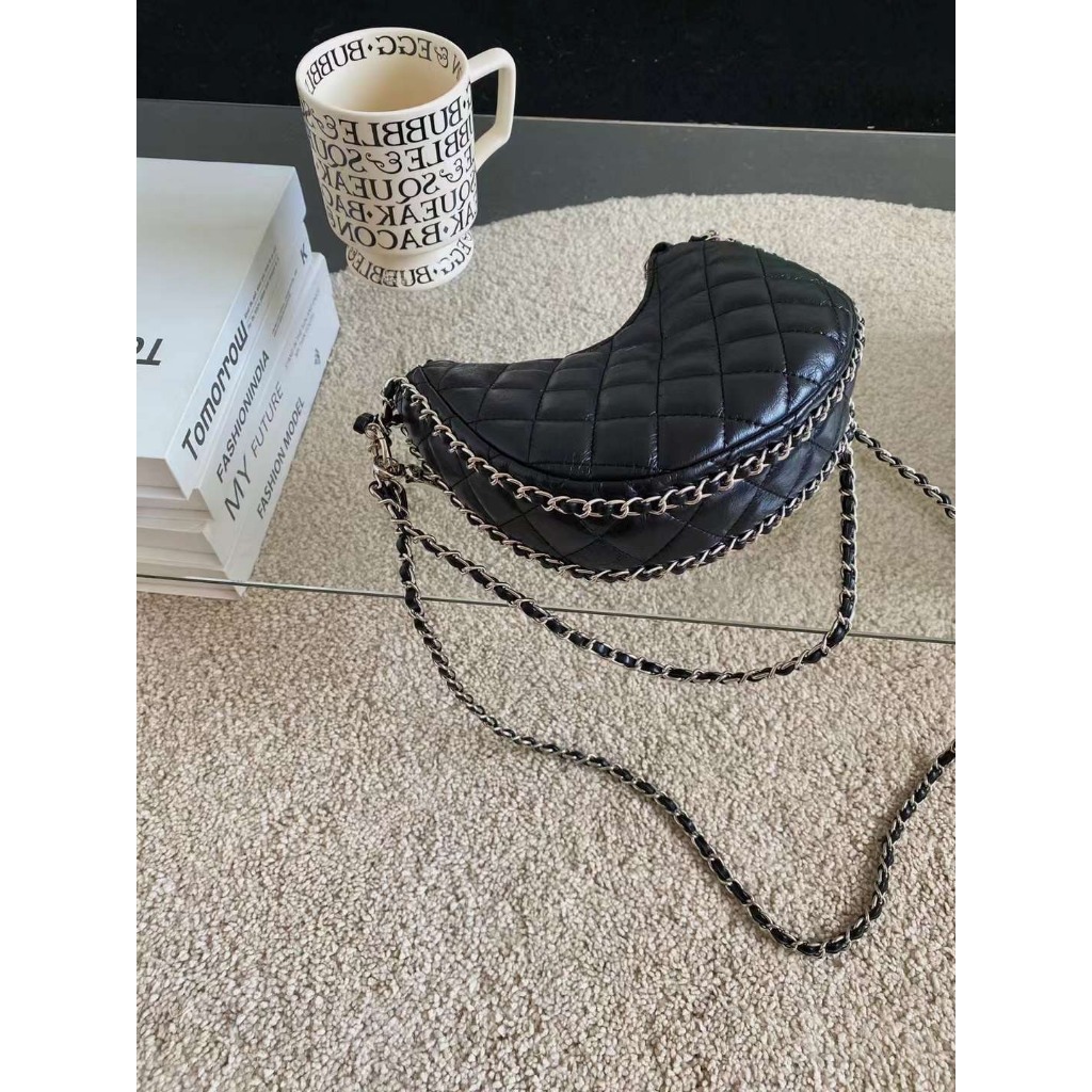 Túi xách ô trám viền dây xích , The Peace