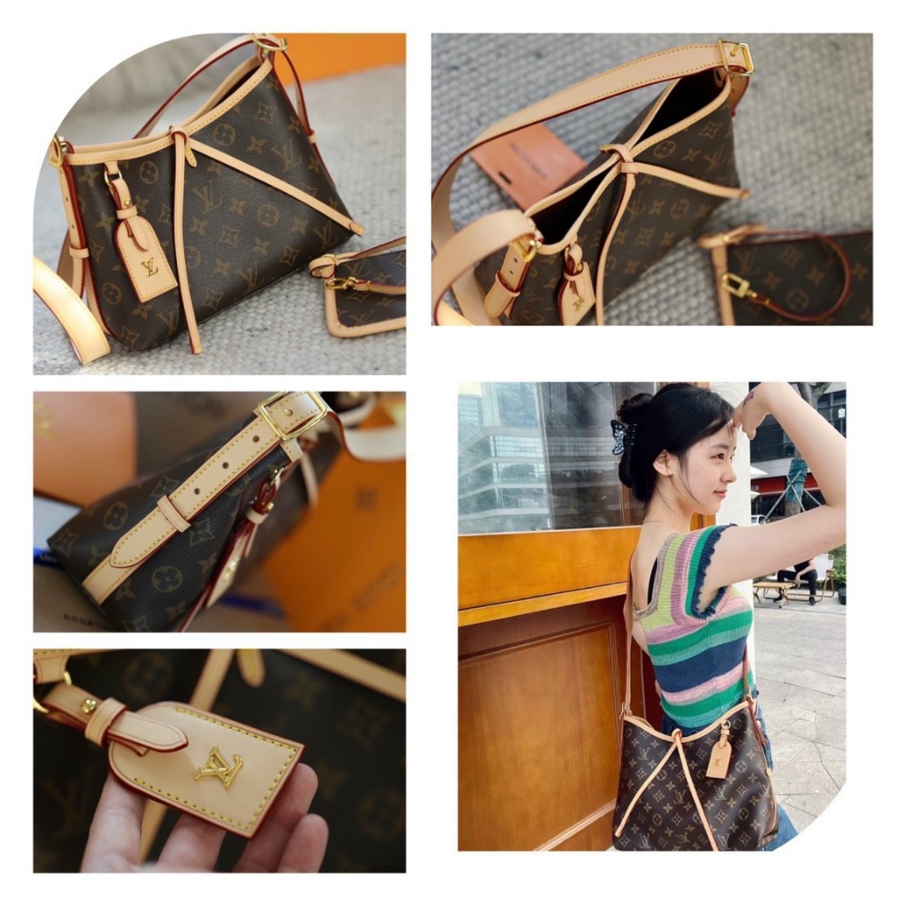Túi đeo vai công sở nữ kèm ví LV CARRYALL PM SPSL BB fullbox hàng sẵn hoả tốc
