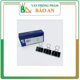 Kẹp bướm 32mm Double A ( Kẹp đen)hộp 12 chiếc