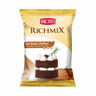 Bột bánh chiffon sô-cô-la richmix túi 1kg