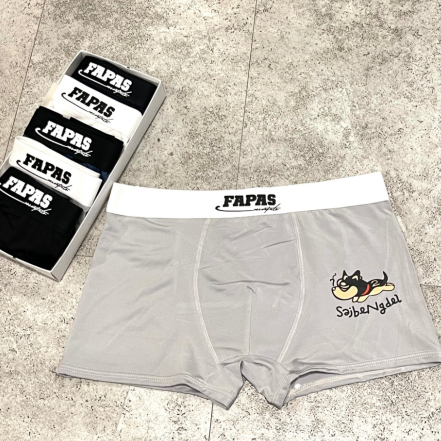 Combo quần sịp đùi nam boxer chất thun lạnh cao cấp dành cho nam hình FAPAS kéo dãn 4D diệt khuẩn cực tốt