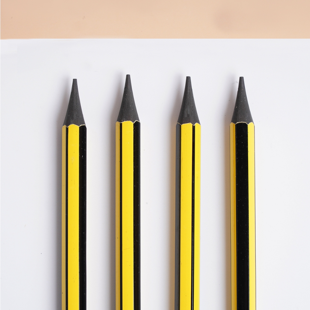 Hộp 12 Chiếc Bút Chì 2B Cao Cấp MONDEZ, Chì Mịn, Mềm, Dùng Cho Bé Tập Viết M10001