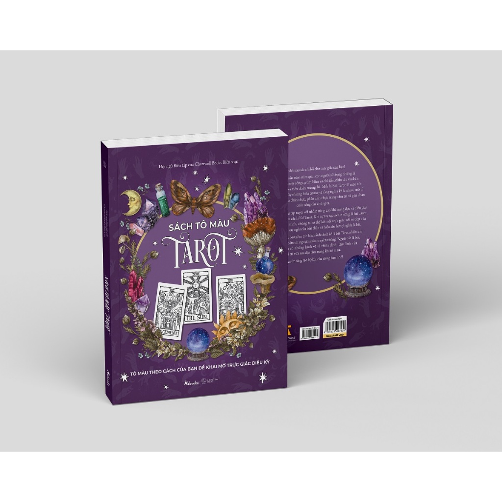 Sách Tô Màu Tarot   - AZB