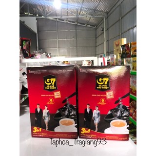 Cà phê sữa hoà tan g7 hộp 18 gói x 16g