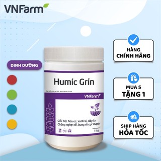 Humic Grin VNFarm - Ra rễ mạnh, chống nghẹt rễ, xanh lá, dày lá