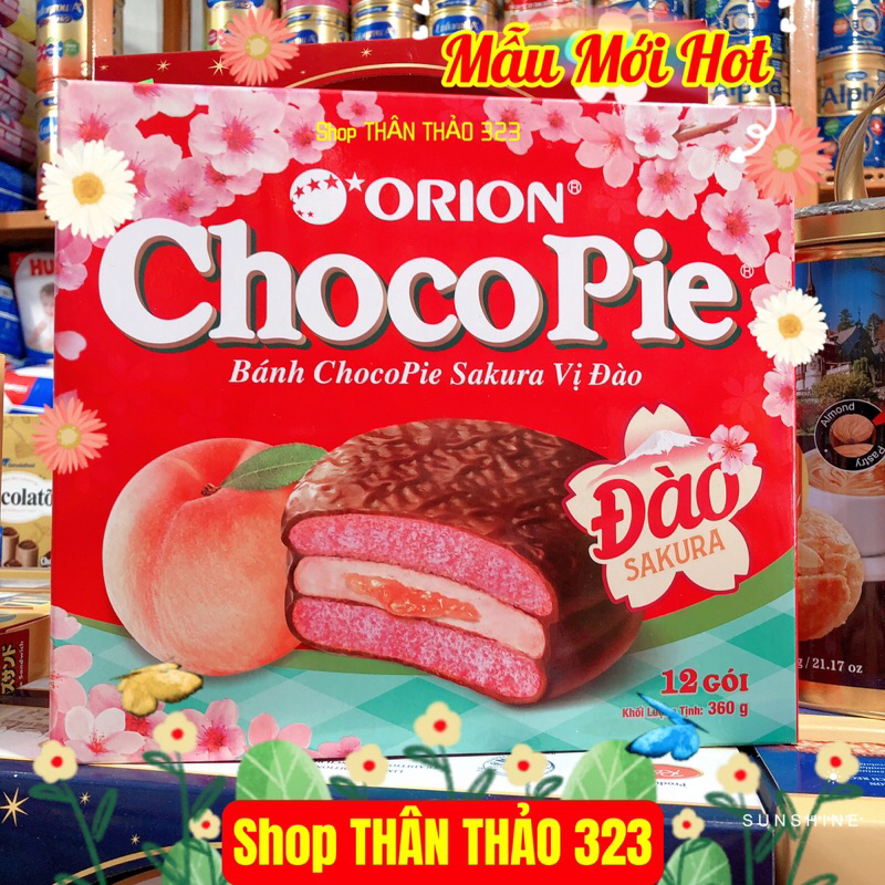 Bánh Orion ChocoPie Đủ Vị 360g