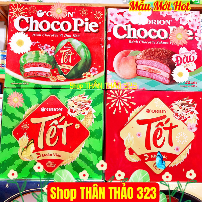 Bánh Orion ChocoPie Đủ Vị 360g