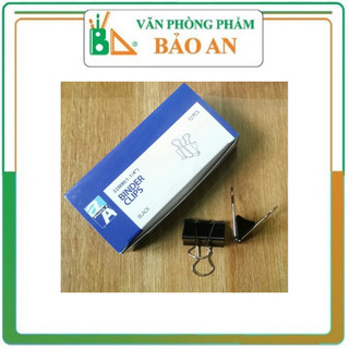 Kẹp bướm 32mm Double A ( Kẹp đen)hộp 12 chiếc