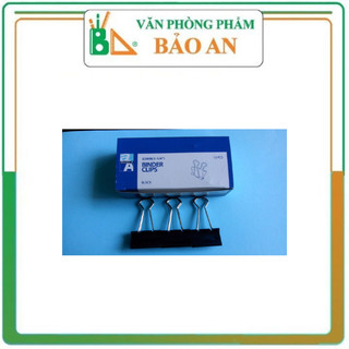 Kẹp bướm 32mm Double A ( Kẹp đen)hộp 12 chiếc