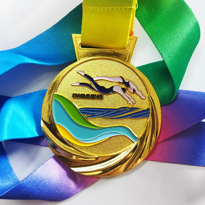 Huy chương bơi lội cao cấp 2023 ⚡ Quà lưu niệm thể thao vinh danh vđv bơi lội