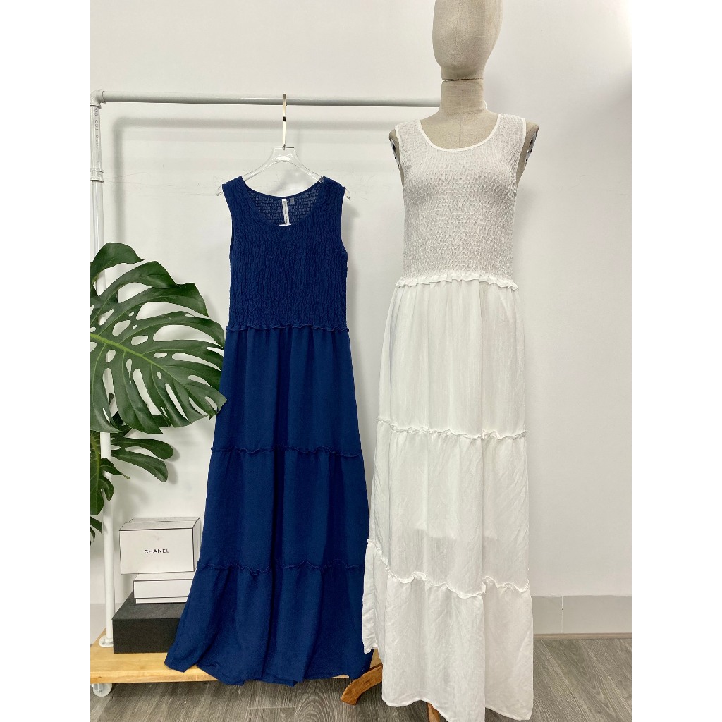 Đầm maxi NY smocking KAMI