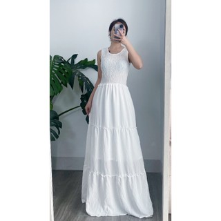 Đầm maxi NY smocking KAMI