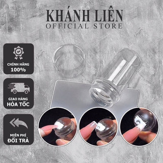 Con dấu silicon in móng tay trong suốt- con dấu fen móng, in hình móng tay