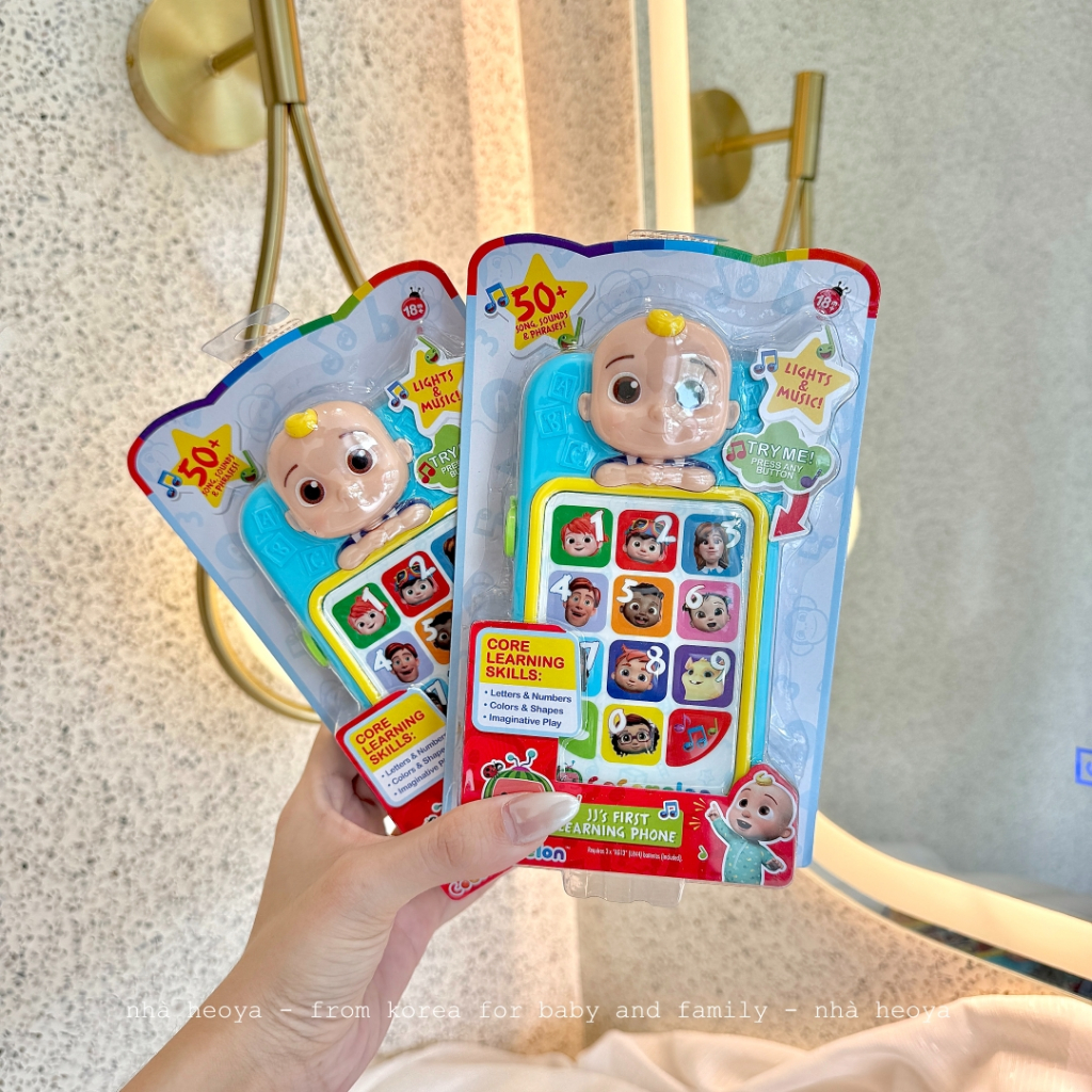 ĐIỆN THOẠI THÔNG MINH ĐỒ CHƠI COCOMELON PINKFONG BABYSHARK CHO BÉ HỌC TIẾNG ANH