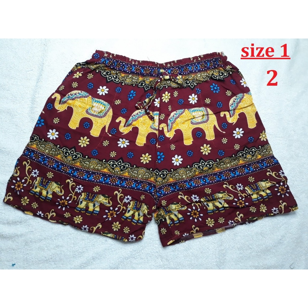 Quần đùi 35-50kg, quần vải lanh mát