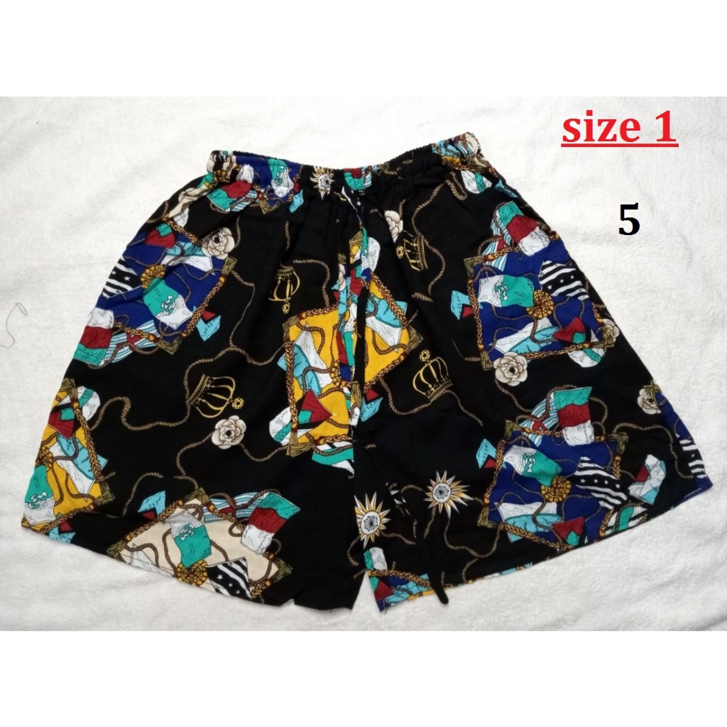 Quần đùi 35-50kg, quần vải lanh mát