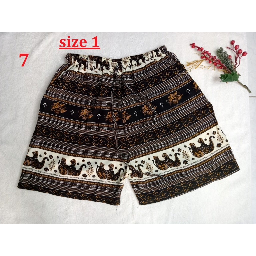 Quần đùi 35-50kg, quần vải lanh mát