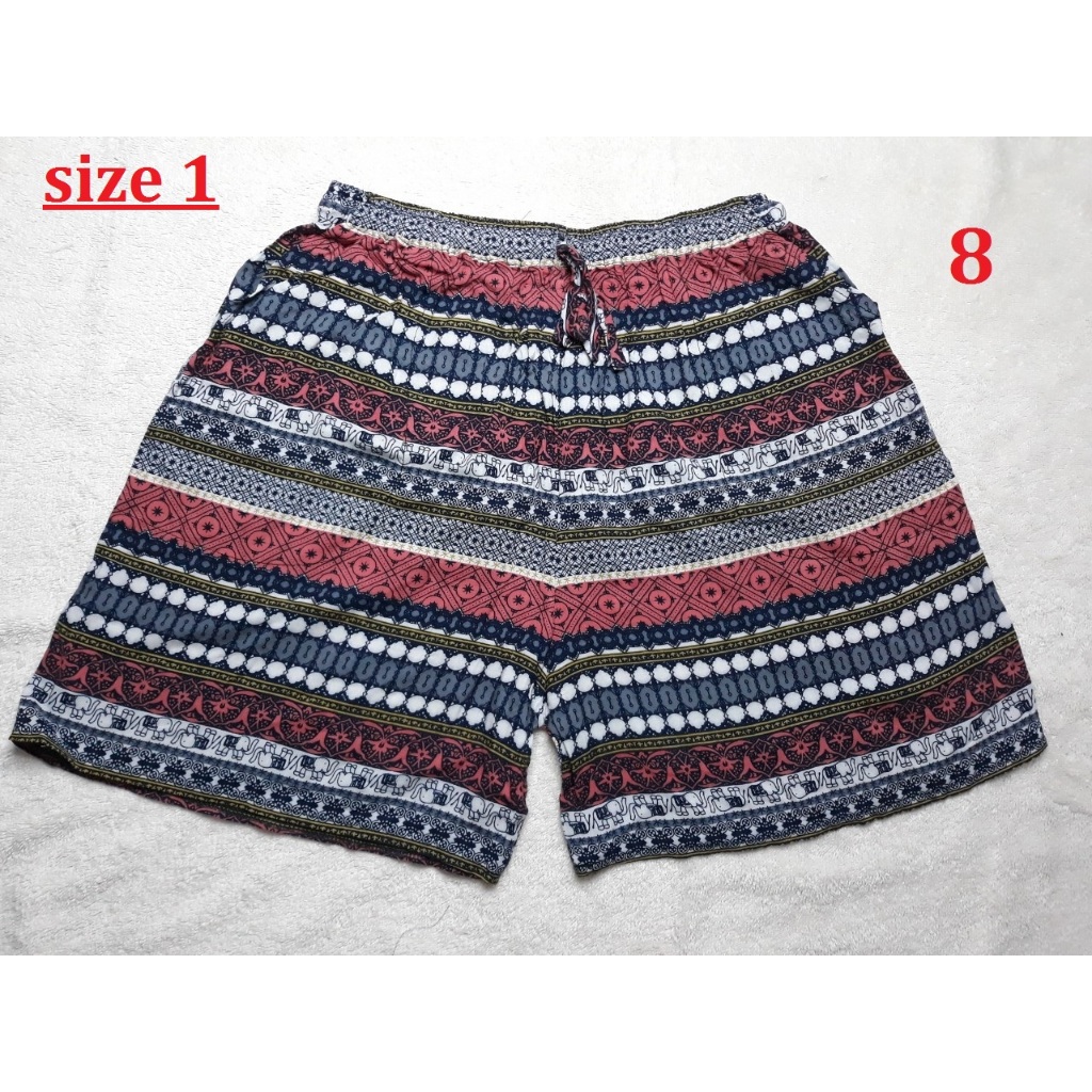 Quần đùi 35-50kg, quần vải lanh mát