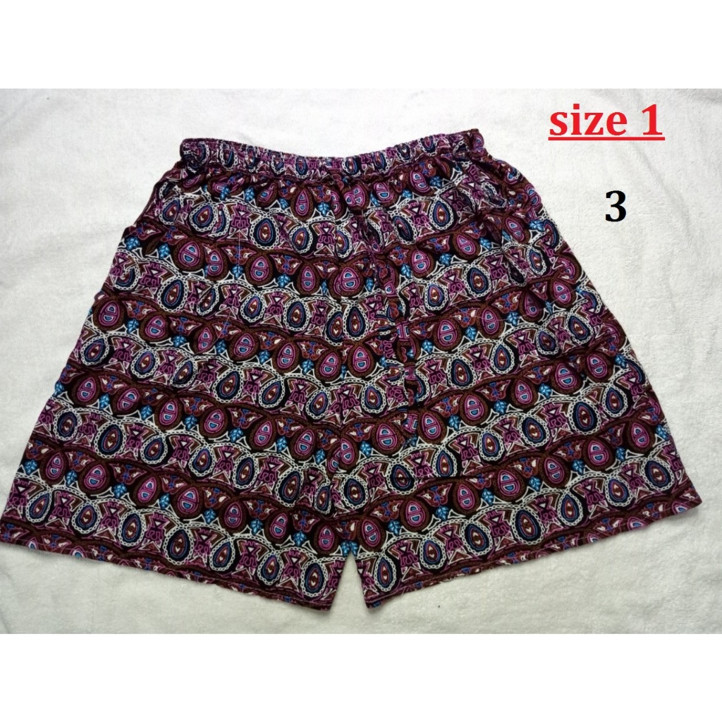 Quần đùi 35-50kg, quần vải lanh mát