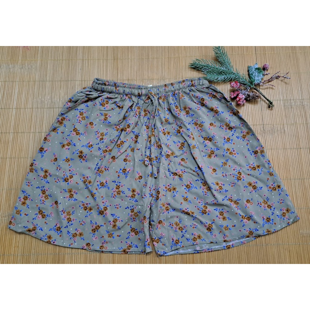 Quần đùi 35-50kg, quần vải lanh mát