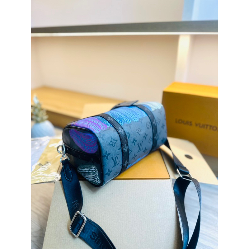 Túi lv trống quai xách hoạ tiết bí ngô