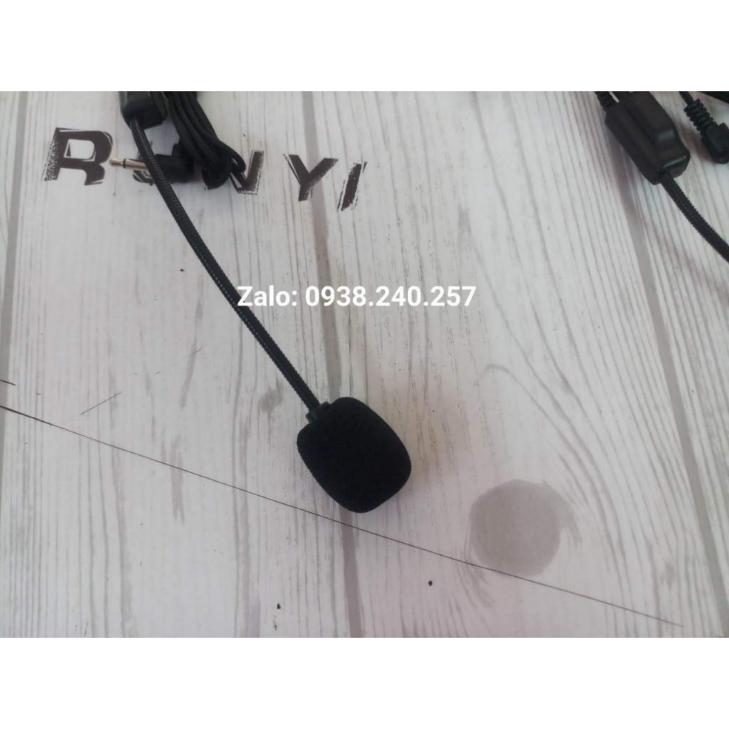Micro choàng đầu có dây chuyên dùng cho loa trợ giảng,jack cắm 3.5mm